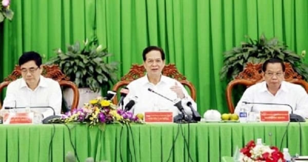 Thủ tướng Nguyễn Tấn Dũng chỉ đạo phòng, chống xâm nhập mặn