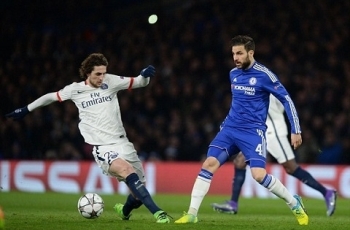 TRỰC TIẾP Chelsea 1 - 2 PSG: Tứ kết gọi tên thầy trò Laurent Blanc (KT)