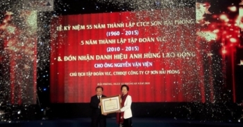Ông Nguyễn Văn Viện - Chủ tịch Tập đoàn VLC:  Vinh dự đón nhận Danh hiệu Anh hùng Lao động