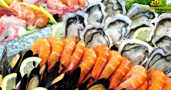 Nhà hàng  Buffet hải sản cao cấp Hương Sen ưu đãi giảm giá 10% cho khách hàng