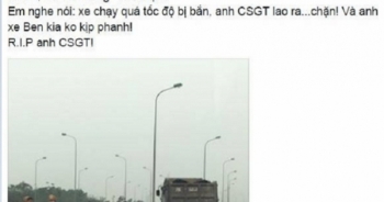 Thực hư thông tin một chiến sỹ CSGT Hà Nội bị xe tải tông tử vong