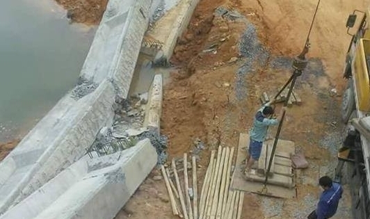 Vụ sập cầu Hái Nạc: Đình chỉ thi công dự án do nhà thầu làm ẩu