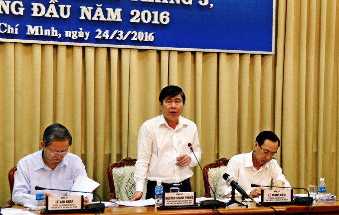 &Ocirc;ng Nguyễn Thanh Phong, Chủ tịch UBND th&agrave;nh phố Hồ Ch&iacute; Minh.