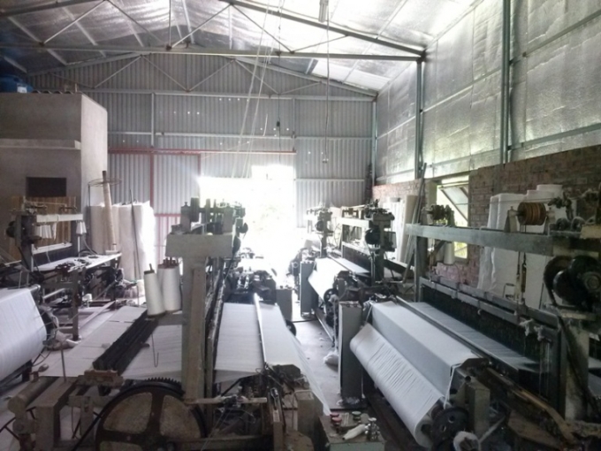 Một g&oacute;c xưởng sản xuất của anh Quang.