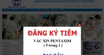 2.500 liều vắc xin Pentaxim sẽ được đăng kí trực tuyến ngày 29/3