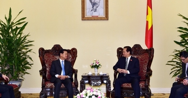 Thủ tướng Nguyễn Tấn Dũng tiếp Phó Thủ tướng Lào