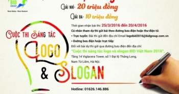 BID Việt Nam tổ chức cuộc thi “Sáng tác logo và slogan 2016”