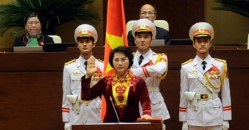 Chủ tịch Quốc hội Nguyễn Thị Kim Ngân tuyên thệ nhậm chức