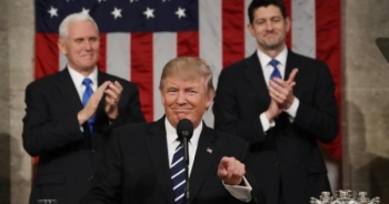 Donald Trump lần đầu tiên phát biểu trước Quốc hội