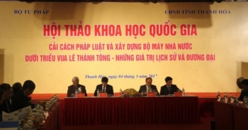 Bộ trưởng Lê Thành Long: "Bộ luật Hồng Đức thể hiện tính nghiêm minh và đề cao tính nhân văn"