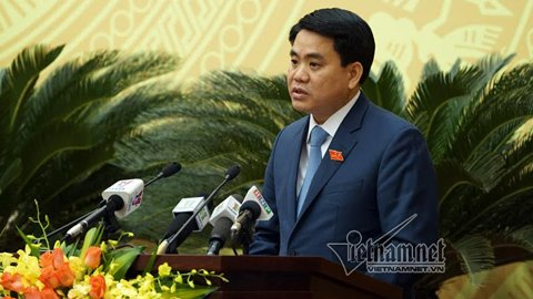 Chủ tịch TP H&agrave; Nội Nguyễn Đức Chung