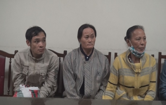 3 trong 11 đối tượng trốn n&atilde; bị c&ocirc;ng an Quảng Ninh bắt giữ trong dịp đầu năm 2017.