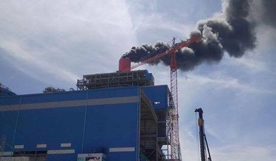 EVN thông tin chính thức về vụ cháy nổ ở nhà máy nhiệt điện Vĩnh Tân 4