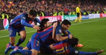 Những khoảnh khắc đáng nhớ trong chiến thắng thần thánh của Barca trước PSG