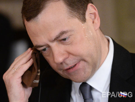Thủ tướng Nga Dmitry Medvedev. (Ảnh: EPA)