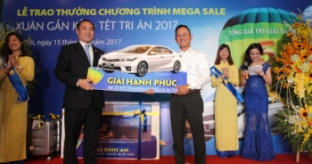 Bảo Việt trao giải trúng xe ô tô cho khách hàng
