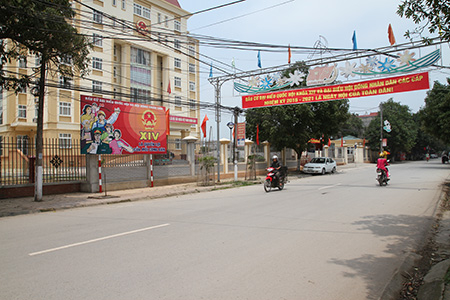 Trụ sở UBND Huyện Quỳnh Phụ.