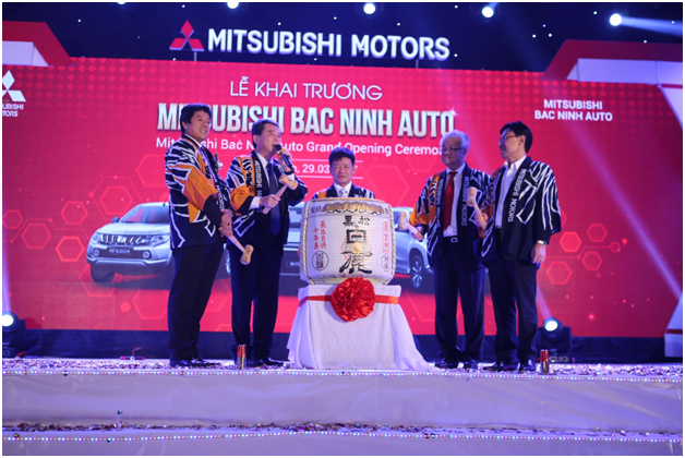 Khai trương đại l&yacute; Mitsubishi tại Bắc Ninh