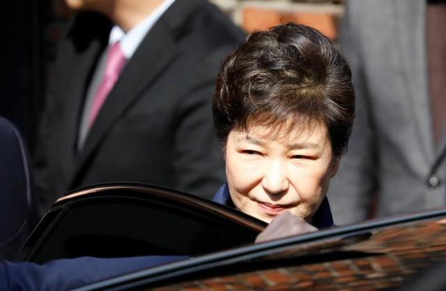 Cựu Tổng thống H&agrave;n Quốc Park Geun-hye. (Ảnh: Reuters)