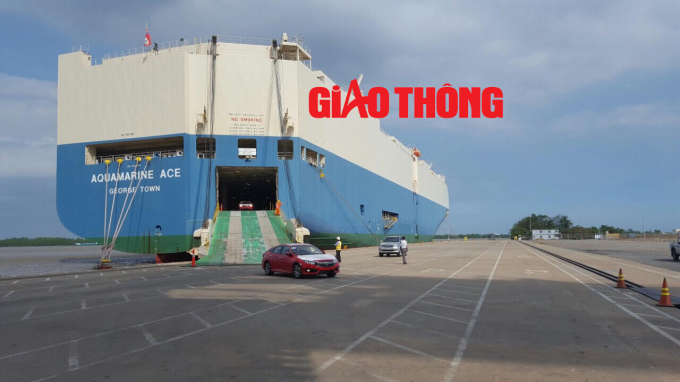 H&agrave;ng ngh&igrave;n xe Honda miễn thuế nhập khẩu vừa c&oacute; mặt tại cảng Hiệp Phước (TP. Hồ Ch&iacute; Minh)