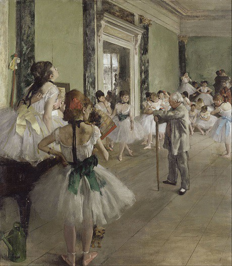 Danh họa Edgar Degas vốn nổi tiếng với những bức tranh khắc họa c&aacute;c vũ c&ocirc;ng.