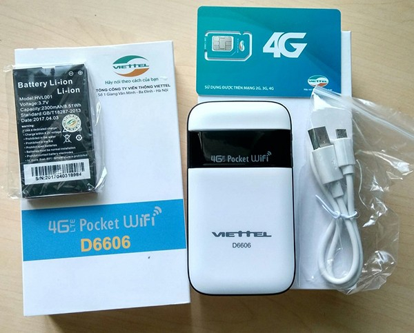USB Wifi 4G-D6606.(Ảnh internet)
