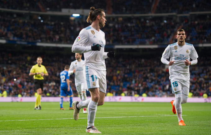 Bale mở tỷ số trận đấu.