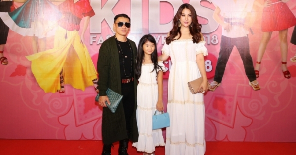 Trương Ngọc Ánh dẫn con gái tham gia Asian Kids Fashion Week