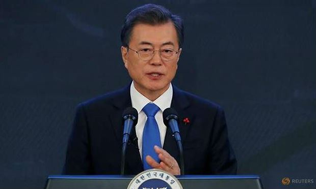 Tổng thống H&agrave;n Quốc Moon Jae-in.