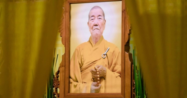 Đại lão Hòa thượng Thích Thanh Sam, nguyên Phó Pháp chủ Giáo hội Phật giáo Việt Nam viên tịch