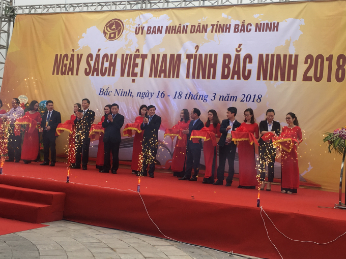 Lễ khai mạc Ng&agrave;y s&aacute;ch Việt Nam tỉnh Bắc Ninh năm 2018&nbsp;
