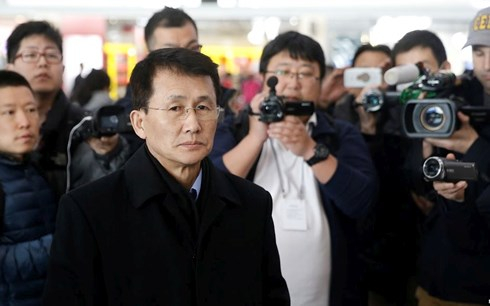&Ocirc;ng&nbsp;Choe Kang Il tại Bắc Kinh. Ảnh: Reuters