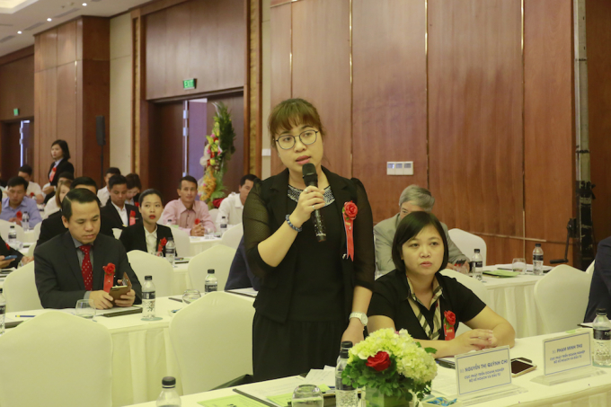&nbsp;B&agrave; Nguyễn Quỳnh Chi, đại diện của Bộ Kế hoạch &amp;amp;amp; Đầu tư