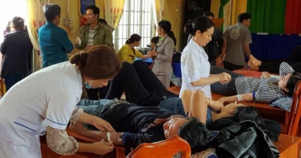 138 đơn vị máu phục vụ cấp cứu bệnh nhân tại Bệnh viện Đa khoa II Lâm Đồng