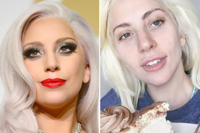 Nữ ca sĩ Lady Gaga (31 tuổi) được biết đến với những phong c&aacute;ch trang điểm đặc biệt ấn tượng, trong một bức ảnh hiếm hoi cho thấy gương mặt ho&agrave;n to&agrave;n kh&ocirc;ng &ldquo;make-up&rdquo; của Gaga, c&ocirc;ng ch&uacute;ng mới được chi&ecirc;m ngưỡng dung mạo đời thường của nữ ca sĩ &ldquo;qu&aacute;i chi&ecirc;u&rdquo;.