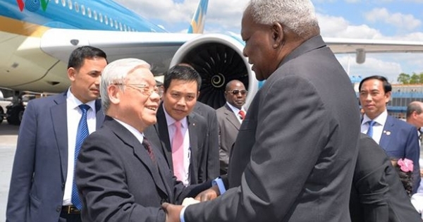 Tổng Bí thư Nguyễn Phú Trọng thăm cấp Nhà nước CH Cuba