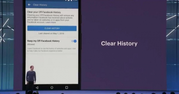 Facebook chuẩn bị "trình làng" tính năng xóa lịch sử tài khoản - Clear History