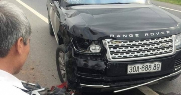 Hưng Yên: Va chạm với xe ôtô Range Rover, 2 vợ chồng thương vong