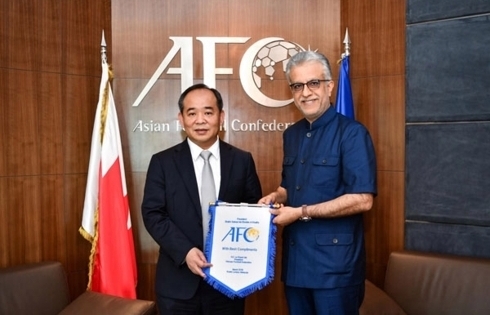 Chủ tịch AFC dành lời có cánh cho bóng đá Việt Nam