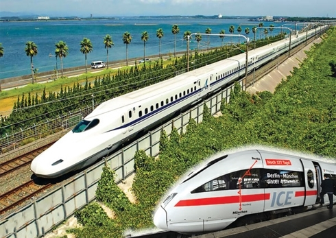 Đường sắt cao tốc Bắc-Nam nếu được triển khai sẽ ngốn khoảng 58,7 tỷ USD với tốc độ khai th&aacute;c 320km/giờ.