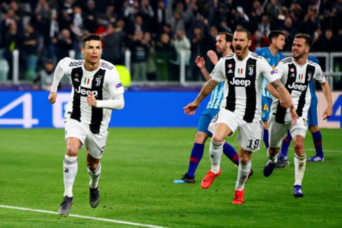 Juventus c&oacute; m&agrave;n ngược d&ograve;ng ấn tượng trước Atletico Madrid, qua đ&oacute; thẳng tiến tứ kết Champions League 2018/2019. (Ảnh: Getty)