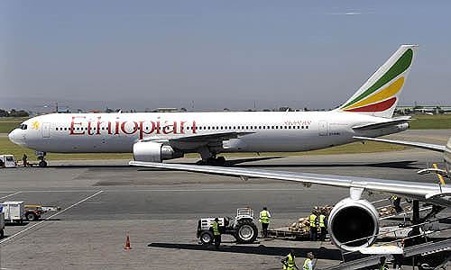 Một chiếc Boeing 737 của h&atilde;ng Ethiopian Airlines.