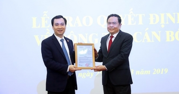 Bổ nhiệm ông Vũ Văn Tiến giữ chức Trưởng Ban Tuyên giáo UBTƯ MTTQ Việt Nam