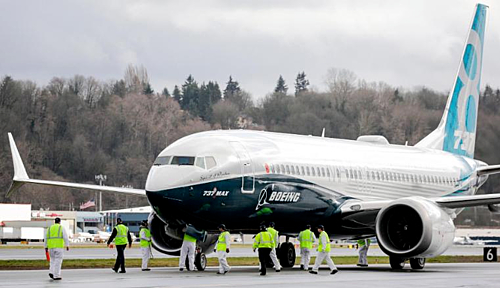 Một chiếc 737 MAX 8 của h&atilde;ng sản xuất m&aacute;y bay Mỹ - Boeing. Ảnh: AFP