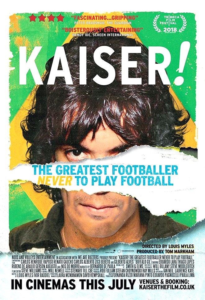 Poster của bộ phim t&agrave;i liệu &ldquo;Kaiser - Cầu thủ vĩ đại nhất kh&ocirc;ng bao giờ chơi b&oacute;ng&rdquo;.