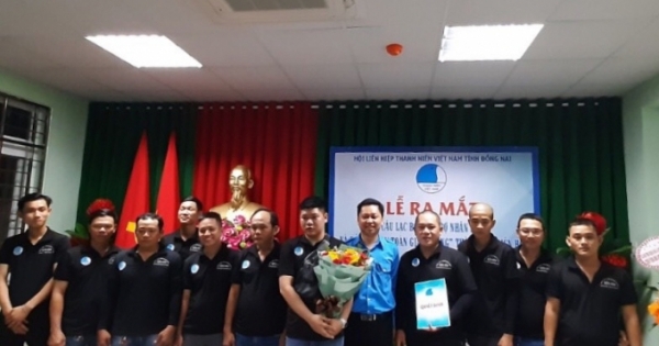Hội Liên hiệp thanh niên Việt Nam tỉnh Đồng Nai ra mắt 3 CLB tình nguyện