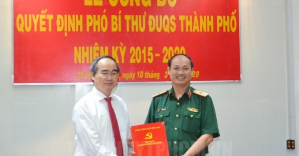 Thiếu tướng Nguyễn Văn Nam được chỉ định làm Phó Bí thư Đảng ủy Quân sự TP HCM