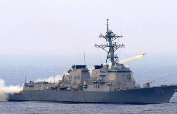 Trung Quốc lại “nổi đóa” chỉ trích tàu khu trục Mỹ hoạt động trên Biển Đông