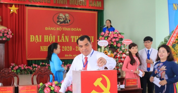 Ông Nguyễn Cao Cường tái đắc cử Bí thư Đảng bộ Tỉnh đoàn Đồng Nai