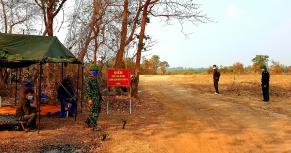 Tây Ninh: Quyết liệt phòng, chống dịch Covid-19 ở tuyến biên giới cửa khẩu Kà Tum